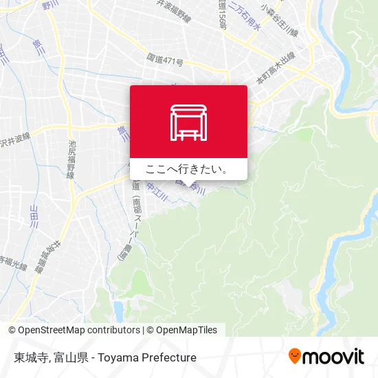 東城寺地図