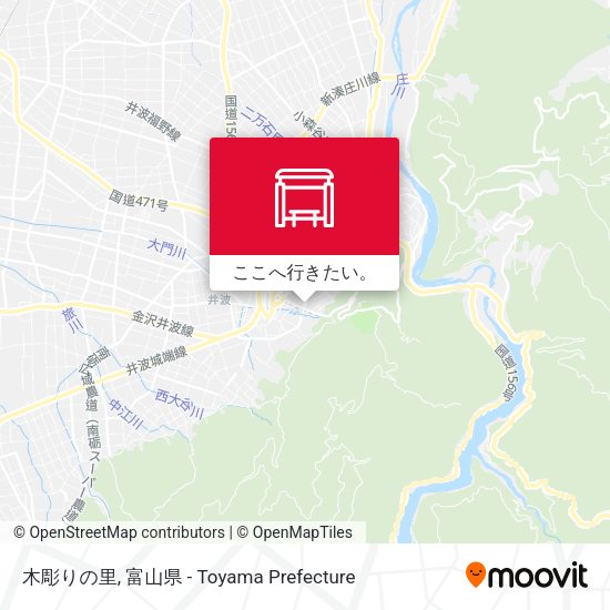 木彫りの里地図