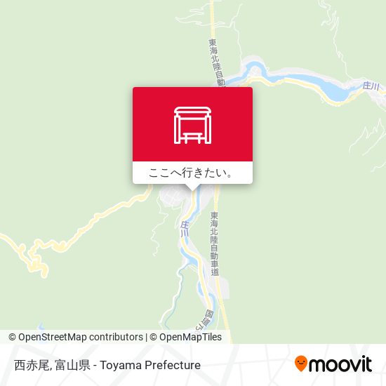 西赤尾地図