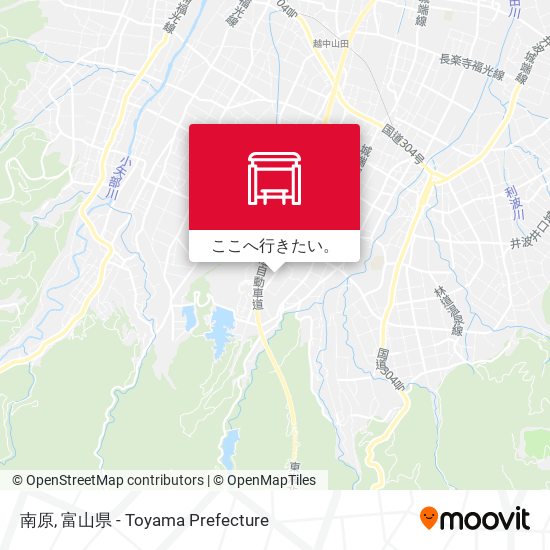 南原地図