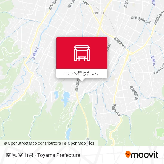 南原地図