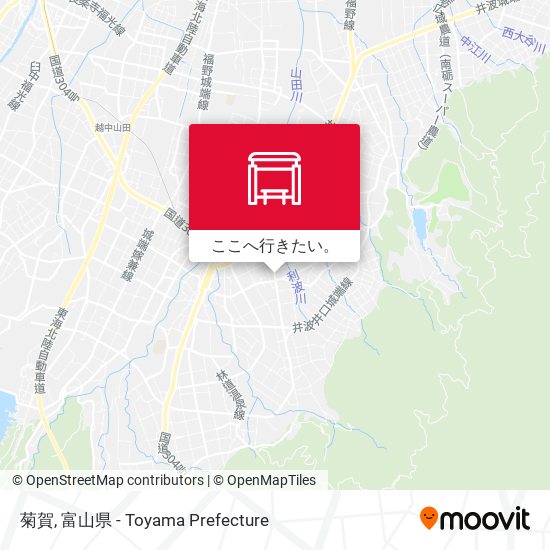 菊賀地図