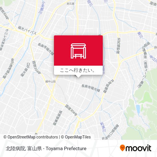 北陸病院地図