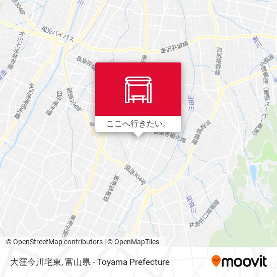 大窪今川宅東地図