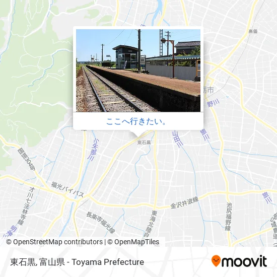 東石黒地図