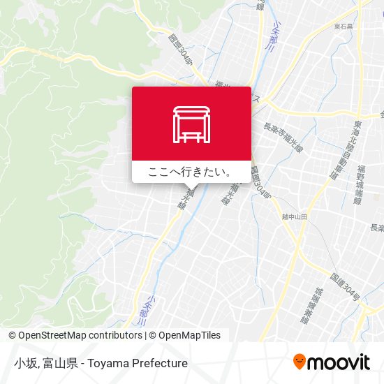 小坂地図