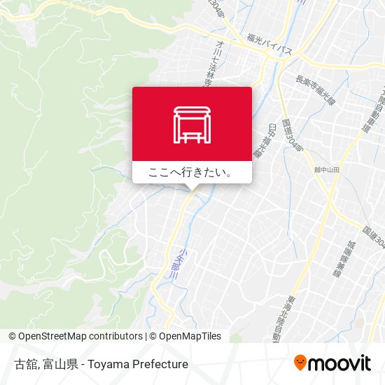 古舘地図