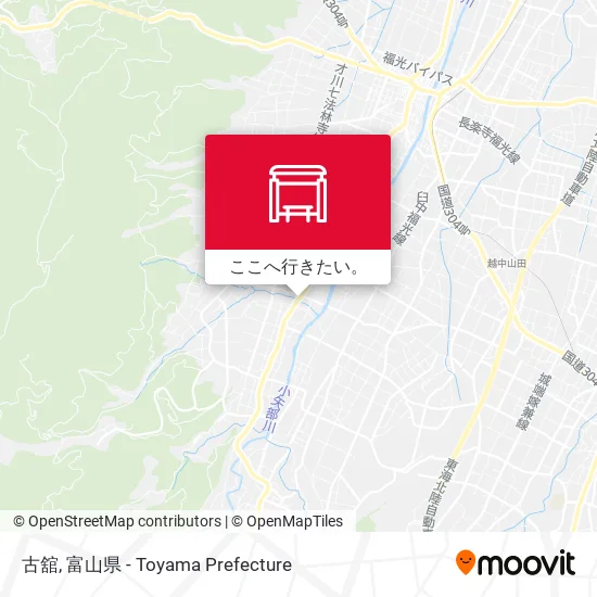 古舘地図
