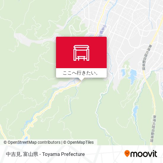 中吉見地図