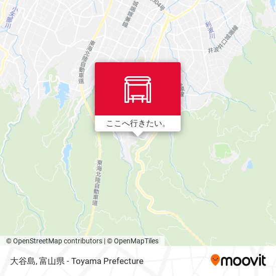 大谷島地図