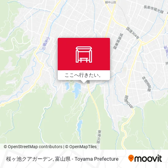 桜ヶ池クアガーデン地図