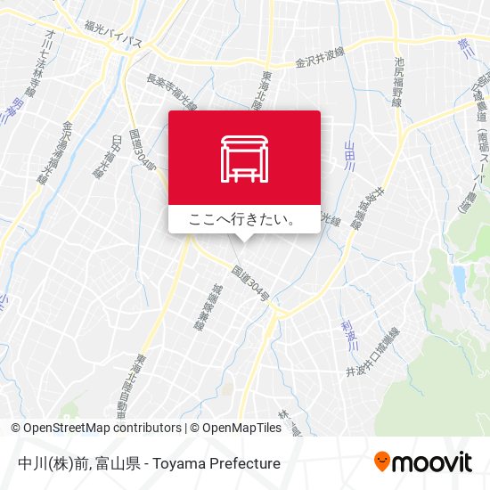 中川(株)前地図