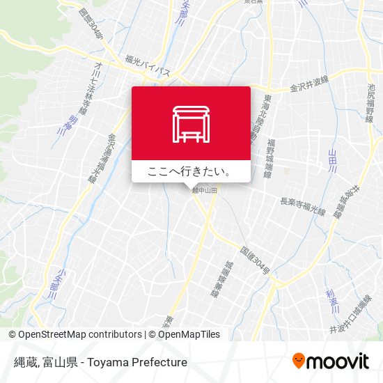 縄蔵地図