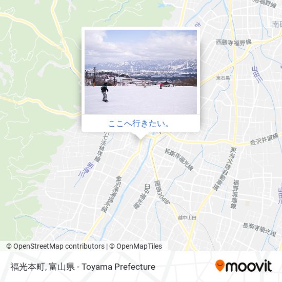 福光本町地図