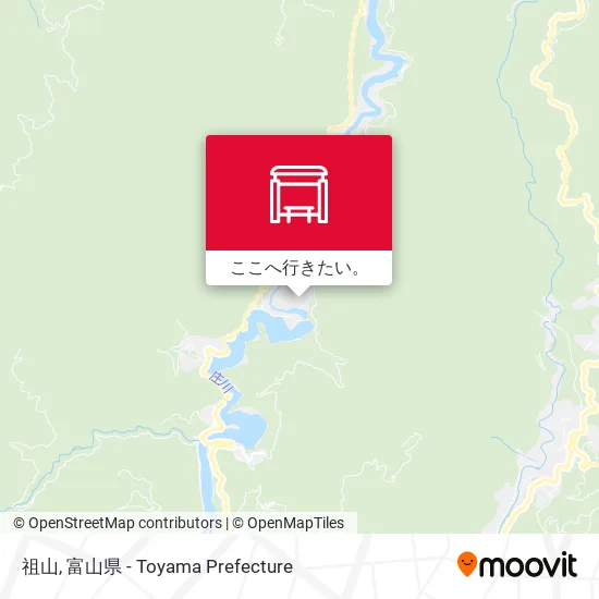 祖山地図