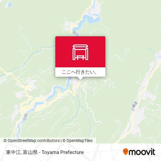 東中江地図