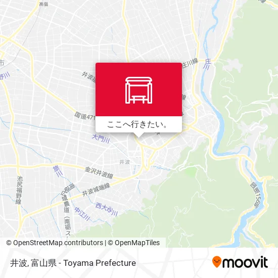 井波地図