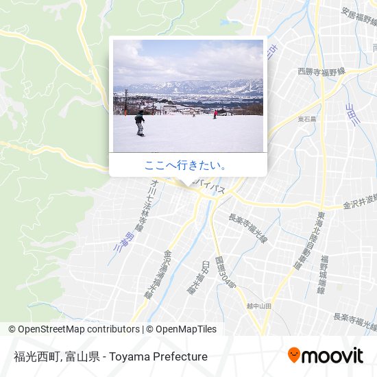 福光西町地図