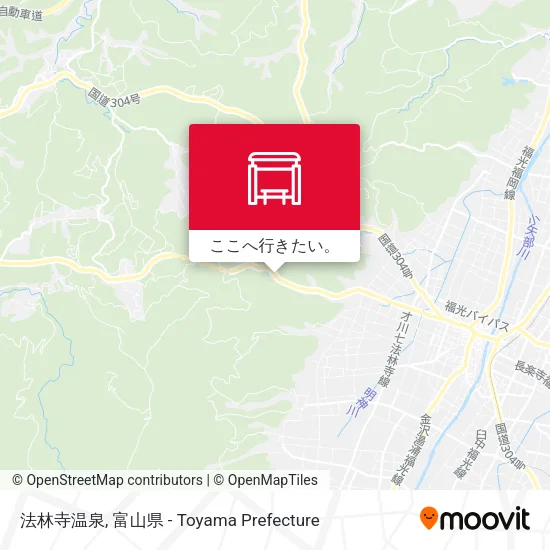 法林寺温泉地図