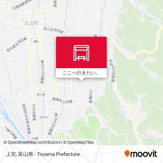 上宮地図
