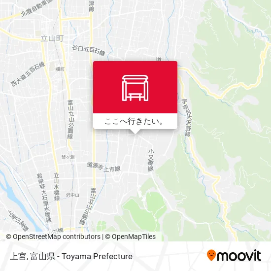 上宮地図