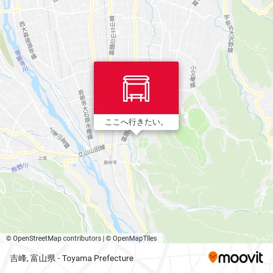 吉峰地図