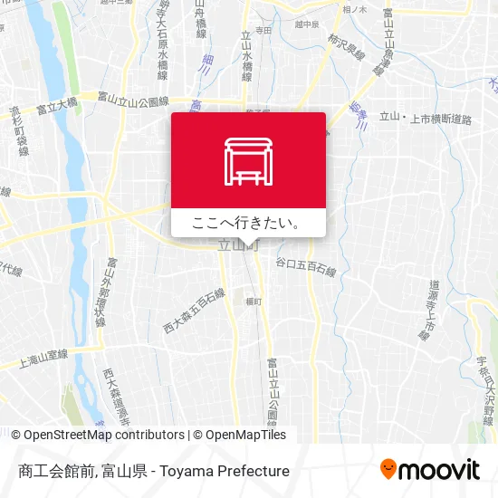 商工会館前地図
