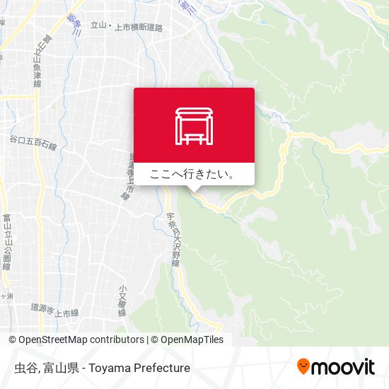 虫谷地図