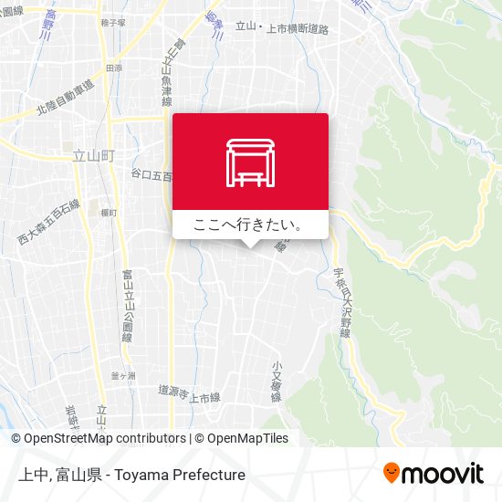 上中地図