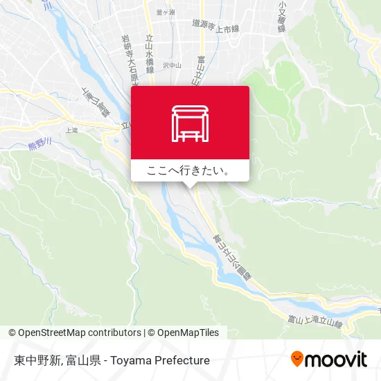 東中野新地図