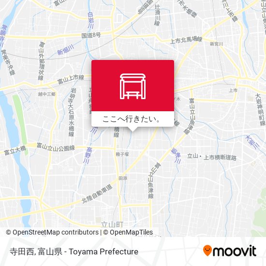 寺田西地図