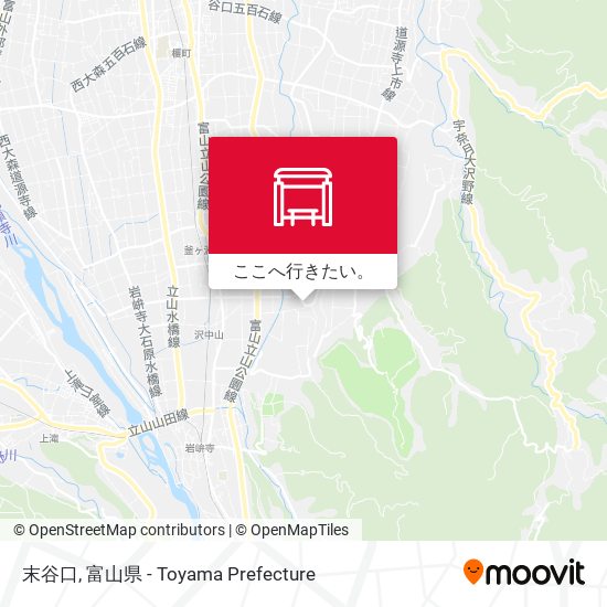 末谷口地図