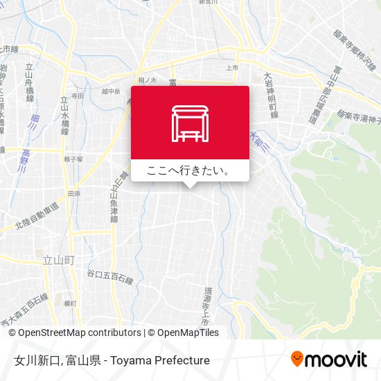 女川新口地図