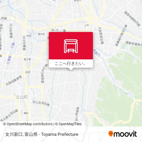 女川新口地図