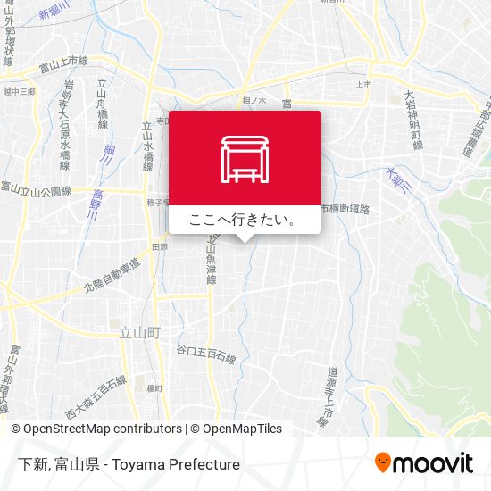 下新地図