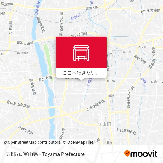 五郎丸地図