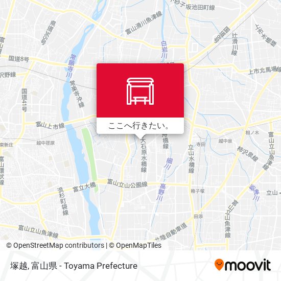 塚越地図