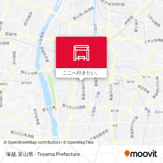 塚越地図