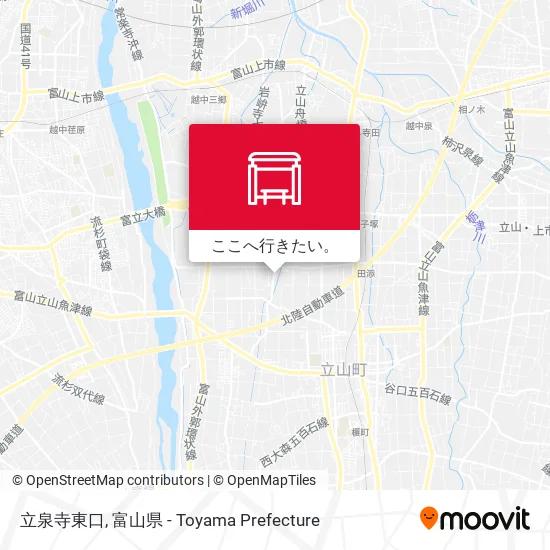 立泉寺東口地図