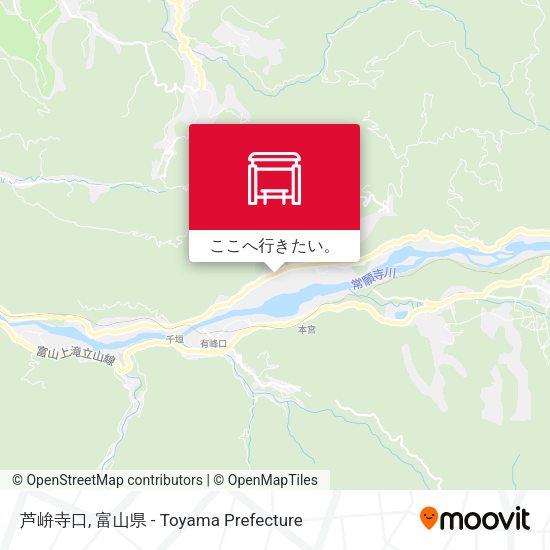 芦峅寺口地図