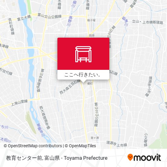 教育センター前地図