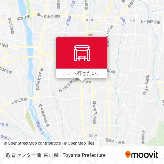 教育センター前地図