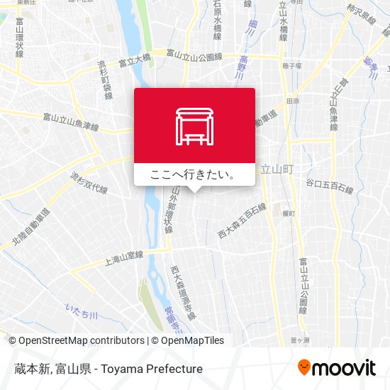 蔵本新地図