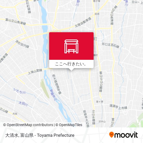 大清水地図