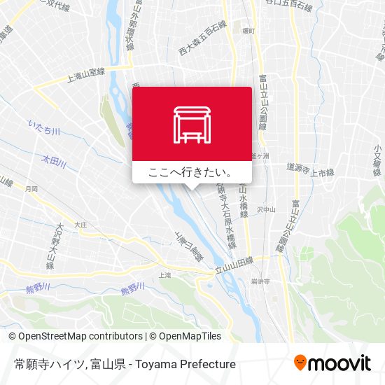 常願寺ハイツ地図