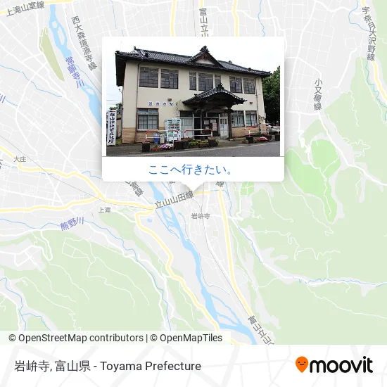 岩峅寺地図