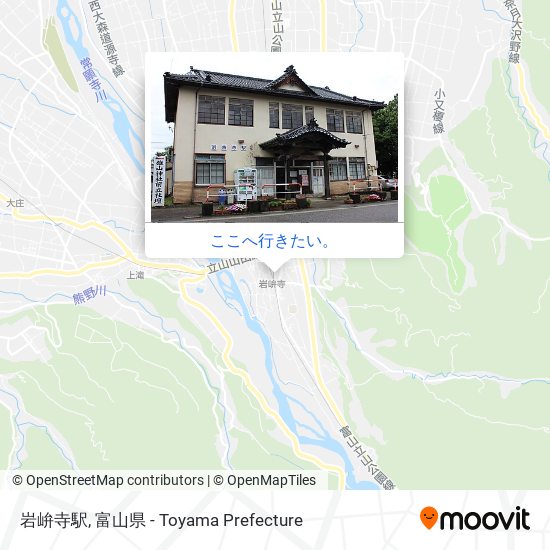 岩峅寺駅地図