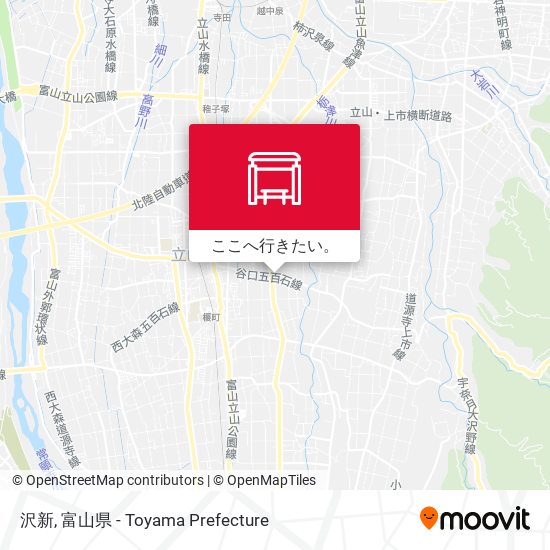 沢新地図