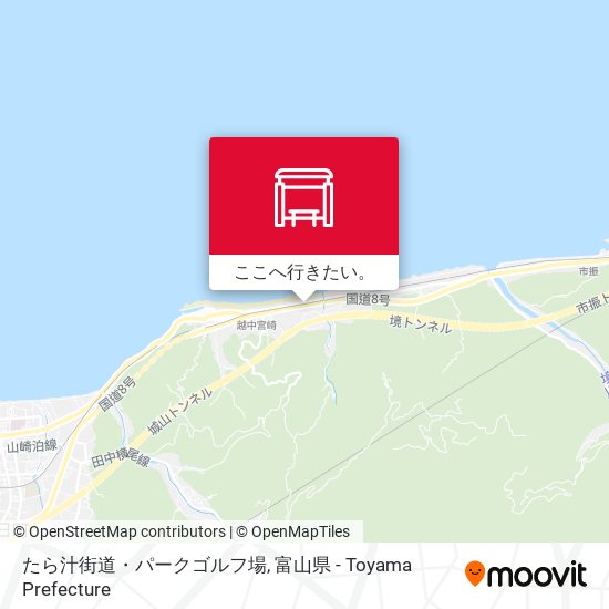 たら汁街道・パークゴルフ場地図
