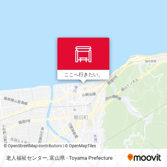 老人福祉センター地図